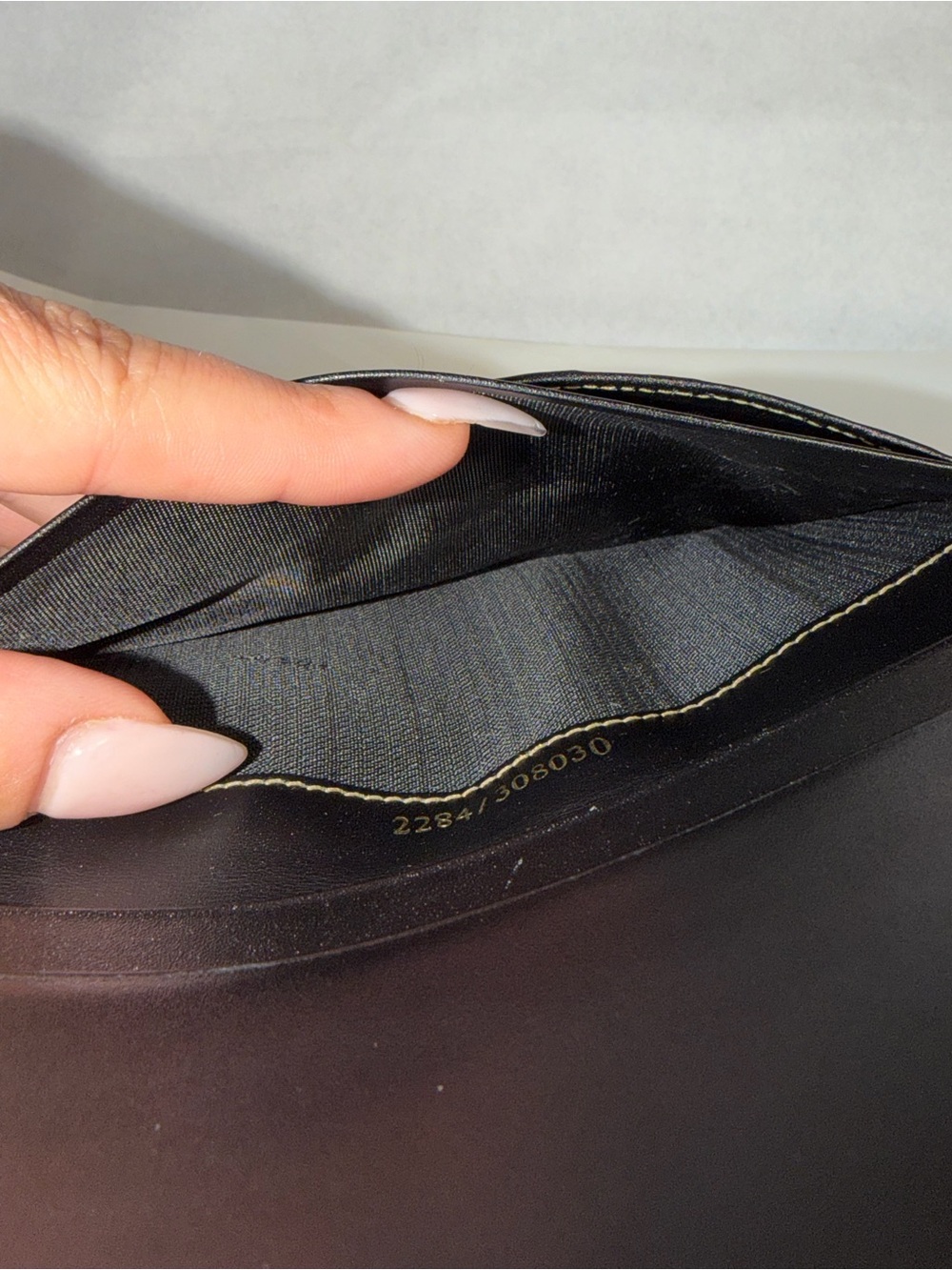 Fendi Brown and Black Vertical Stripe Long Wallet - Picture 10 of 16